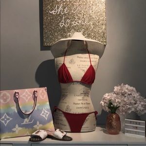 Red bikini